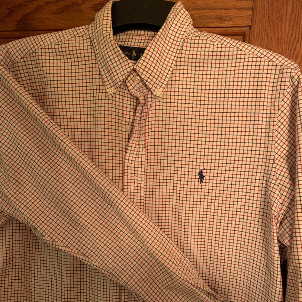 Ralph Lauren long sleeve oxford button down